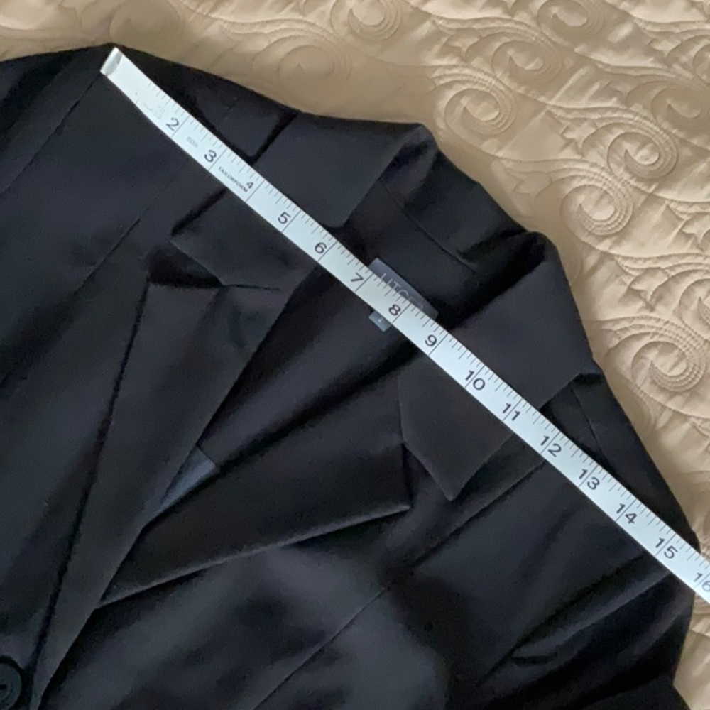 Women's Utc57 Classic Long Blazer / Black / Size 2 - Picture 14 of 16